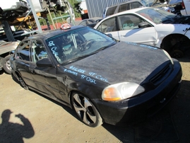 1997 HONDA CIVIC EX BLACK 4DR 1.6L VTEC AT A16488